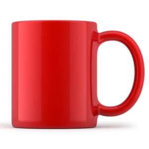 Classic Red Mug.